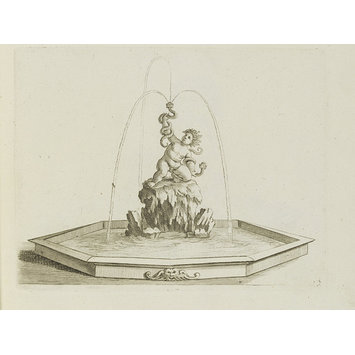 Print - Fontaines et iets d'eau, dessinés d’après les plus beaux lieux d’ Italie par Fr. Fanelli Florentin sculpteur du Roi d' Angletere Print - Fontaines et iets d'eau, dessinés d’après les plus beaux lieux d’ Italie par Fr. Fanelli Florentin sculpteur du Roi d' Angletere