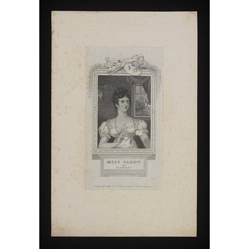 Print - Miss Carew as Clarissu Print - Miss Carew as Clarissu