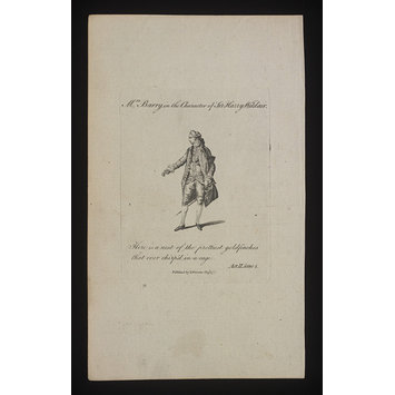Print - Mrs. Barry in the character Sir Harry Wildair Print - Mrs. Barry in the character Sir Harry Wildair