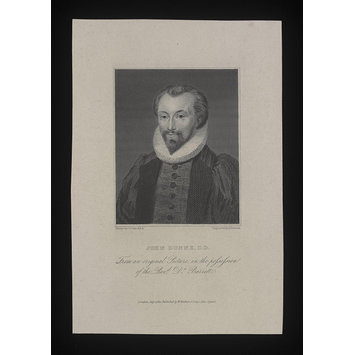 Print - John Donne, D.D. Print - John Donne, D.D.