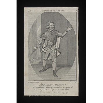 Print - Mr. William Farren as Orestes Print - Mr. William Farren as Orestes