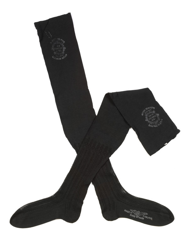 Pair of stockings | V&A Search the Collections