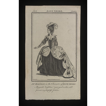 Print - Mrs Hartley in the Character of Jane Shore Print - Mrs Hartley in the Character of Jane Shore