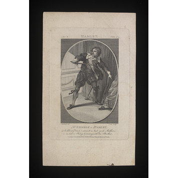 Print - Mr Kemble in <i>Hamlet<i> Print - Mr Kemble in <i>Hamlet<i>