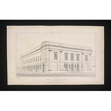 Print - Drury Lane Theatre. Print - Drury Lane Theatre.