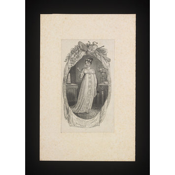 Print - Mrs. Mattocks as Lady Wishfort Print - Mrs. Mattocks as Lady Wishfort