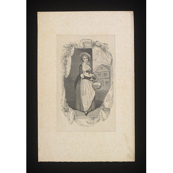 Print - Mrs. Martyr as Rose/Buy Chickens young and tender/ Act III, Scene 1 Print - Mrs. Martyr as Rose/Buy Chickens young and tender/ Act III, Scene 1