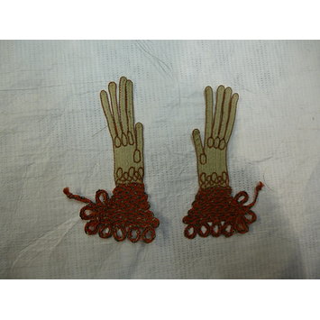 Pair of toy gloves Pair of toy gloves