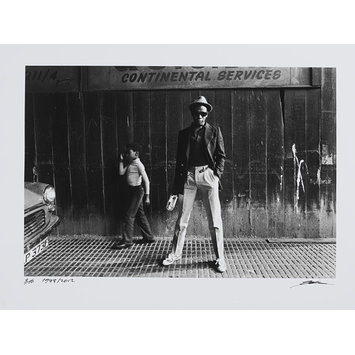 Photograph - Bagga, vocalist with Matumbi, Hackney, London, 1978 Photograph - Bagga, vocalist with Matumbi, Hackney, London, 1978