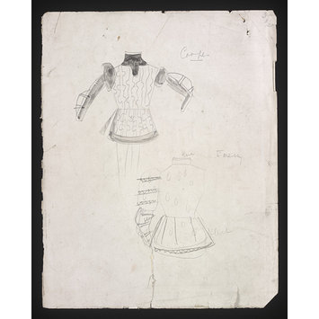 Gladys Calthrop costume sketches for Twelfth Night | Calthrop, Gladys