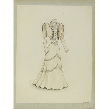 Fashion design - Éte 1898 - Robes de Ville Fashion design - Éte 1898 - Robes de Ville