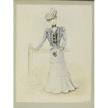 Fashion design - Éte 1898 - Robes de Ville Fashion design - Éte 1898 - Robes de Ville