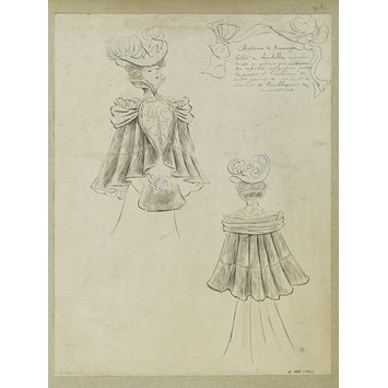 Fashion design - Hiver 1897 Fashion design - Hiver 1897