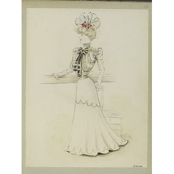 Fashion design - Éte 1898 - Robes de Ville Fashion design - Éte 1898 - Robes de Ville