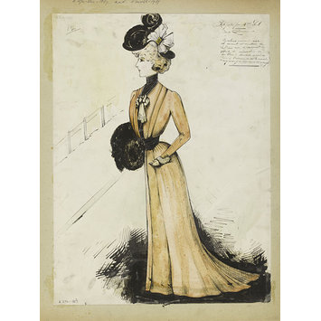 Fashion design - Hiver 1899 Fashion design - Hiver 1899