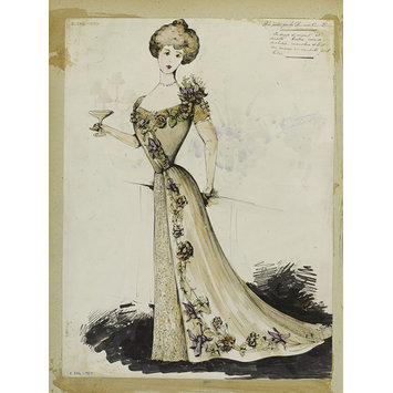 Fashion design - Hiver 1899 Fashion design - Hiver 1899
