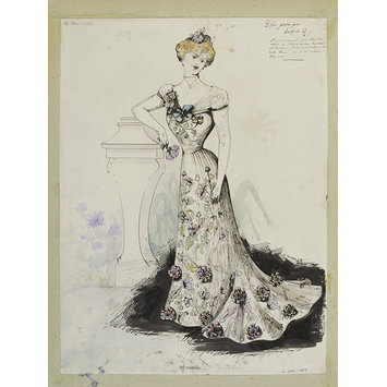 Fashion design - Hiver 1899 Fashion design - Hiver 1899
