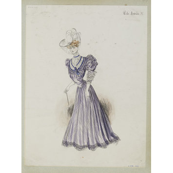 Fashion design - Robe Andrée II Fashion design - Robe Andrée II