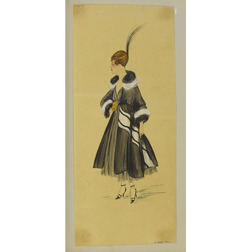 Fashion design - Hiver 1915-16 Fashion design - Hiver 1915-16