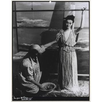 Photographic print - The making of ' Vivien Leigh as Aurora, Goddess of Dawn' Photographic print - The making of ' Vivien Leigh as Aurora, Goddess of Dawn'