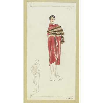 Fashion design - Hiver 1934-35 Fashion design - Hiver 1934-35