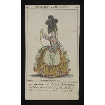 Print - Mrs. Abington in the character of Estleania Print - Mrs. Abington in the character of Estleania