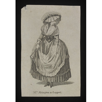 Print - Mrs. Abington in the character of Lappet Print - Mrs. Abington in the character of Lappet