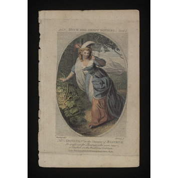 Print - Mrs. Abington as Beatrice in Shakespeare's <i>Much Ado about Nothing</i> Print - Mrs. Abington as Beatrice in Shakespeare's <i>Much Ado about Nothing</i>