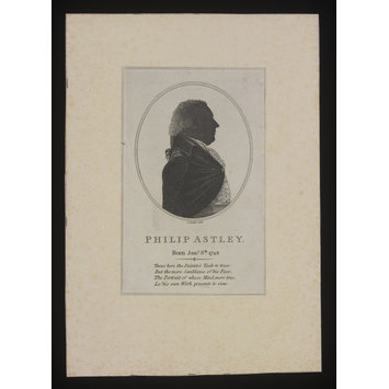 Print - Silhouette of Philip Astley (1742-1814) Print - Silhouette of Philip Astley (1742-1814)