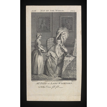 Print - Mrs Pitt as Lady Wishfort Print - Mrs Pitt as Lady Wishfort