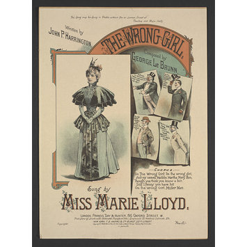 Sheet music - The Wrong Girl Sheet music - The Wrong Girl