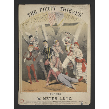 Print - The Forty Thieves Print - The Forty Thieves