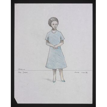 Costume design - Othello - The Doge (Anne White) Costume design - Othello - The Doge (Anne White)