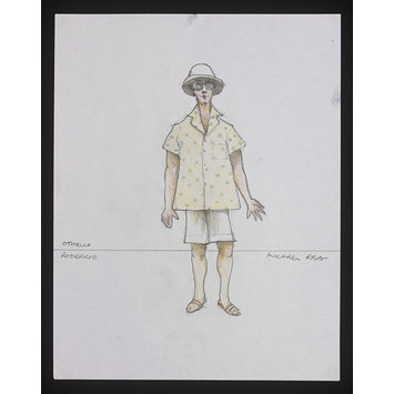 Costume design - Othello - Roderigo (Michael Rigg) Costume design - Othello - Roderigo (Michael Rigg)