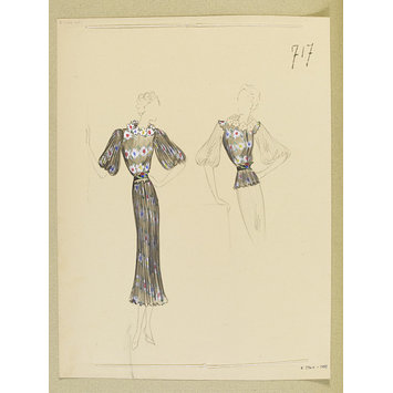 Fashion design - Été 1937 Fashion design - Été 1937