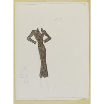Fashion design - Hiver 1937-38 Fashion design - Hiver 1937-38