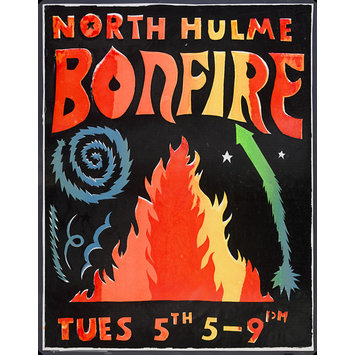 Poster - North Hulme Bonfire Poster - North Hulme Bonfire