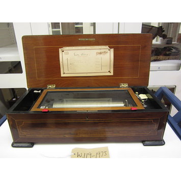 Cylinder musical box - Baker Troll, serial no. 14835 Cylinder musical box - Baker Troll, serial no. 14835