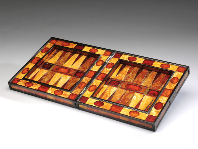 Backgammon board V&A Search the Collections