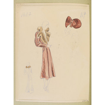 Fashion design - Hiver 1938 Fashion design - Hiver 1938