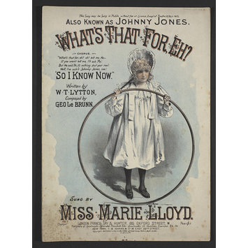 Sheet Music - What's That For, Eh? Sheet Music - What's That For, Eh?
