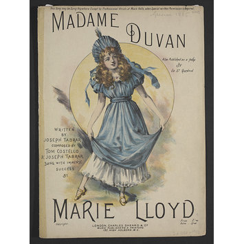 Sheet music - Madame Duvan Sheet music - Madame Duvan