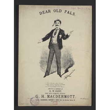 Sheet music - <i>Dear Old Pals</i> Sheet music - <i>Dear Old Pals</i>