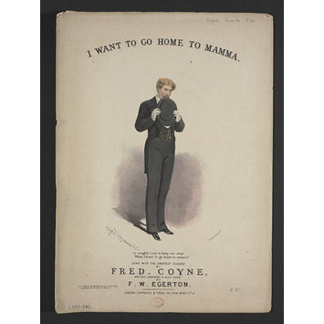 Sheet music - I Want To Go Home To Mamma Sheet music - I Want To Go Home To Mamma