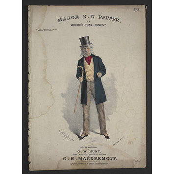 Sheet music - Major K.N Pepper Sheet music - Major K.N Pepper