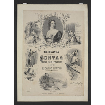 Sheet Music - Reminiscences of Sontag Sheet Music - Reminiscences of Sontag