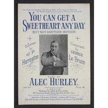 Sheet Music - You Can Get A Sweetheart Any Day Sheet Music - You Can Get A Sweetheart Any Day