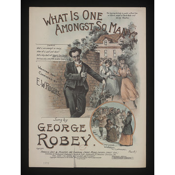 Sheet Music - What is one Amongst So Many Sheet Music - What is one Amongst So Many