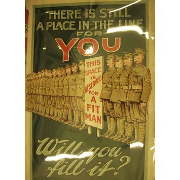There is Still a Place in the Line for YOU (Poster) | V&A Search the ...