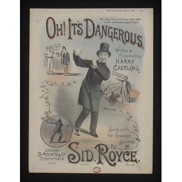 Sheet music - Oh! It's Dangerous Sheet music - Oh! It's Dangerous
